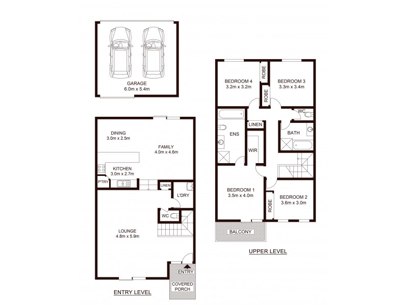 5 TROTTER STREET, Elderslie NSW 2570 Floorplan