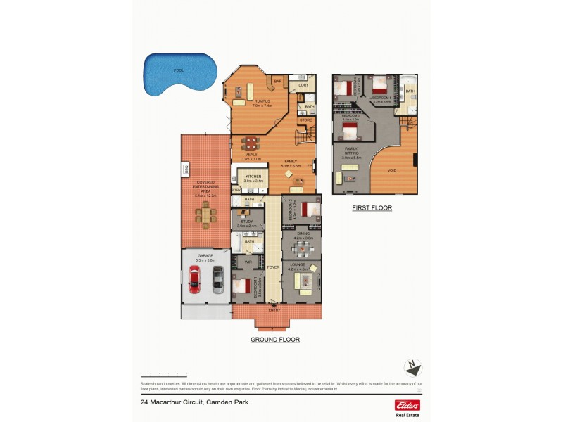 24 Macarthur Circuit, Camden Park NSW 2570 Floorplan