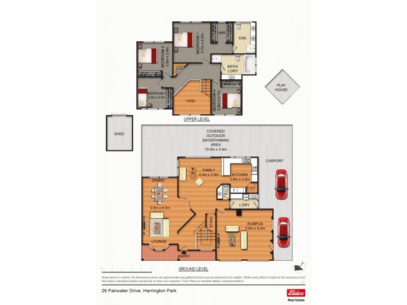 26 Fairwater Drive, Harrington Park NSW 2567 Floorplan