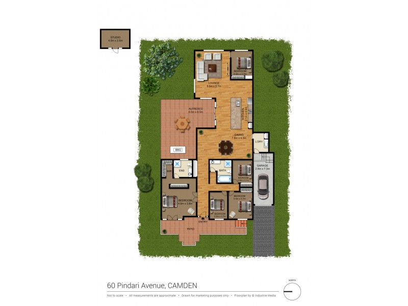 60 Pindari Avenue, Camden NSW 2570 Floorplan