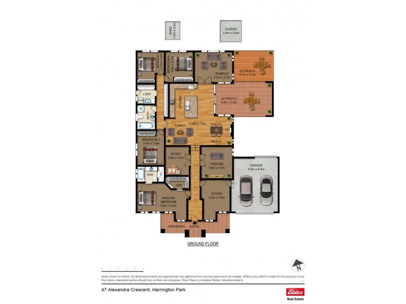 47 ALEXANDRA CRESCENT, Harrington Park NSW 2567 Floorplan
