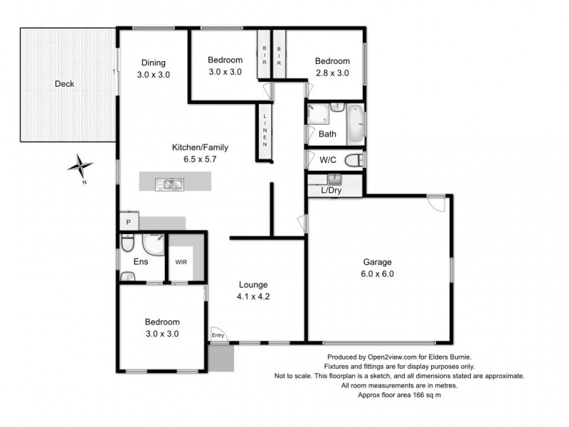 3 Old Cam Road, Somerset TAS 7322 Floorplan