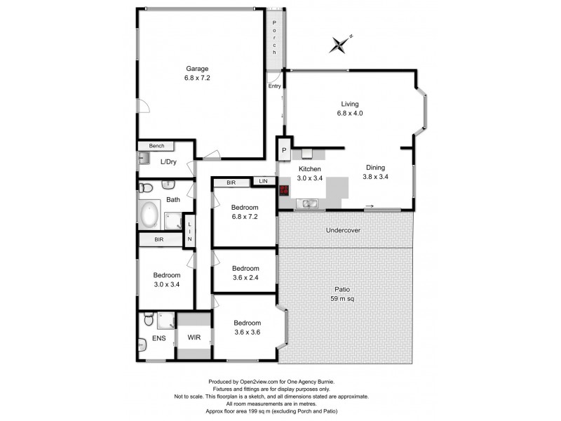 43 Little Village Lane, Somerset TAS 7322 Floorplan