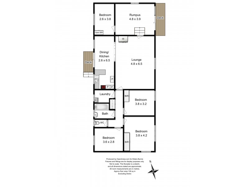 2 Kent Avenue, Acton TAS 7320 Floorplan