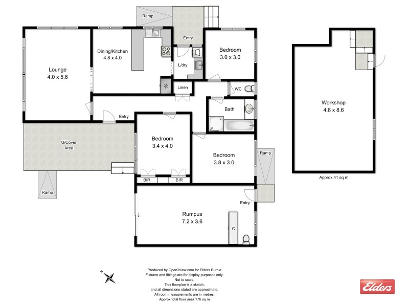 42 Roslyn Avenue, Romaine TAS 7320 Floorplan