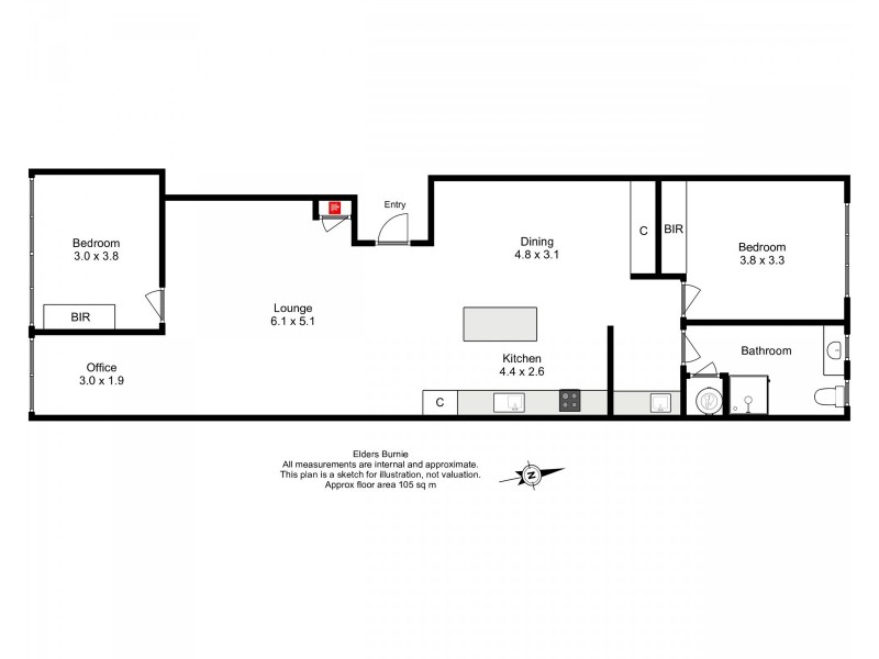 Burnie TAS 7320 Floorplan