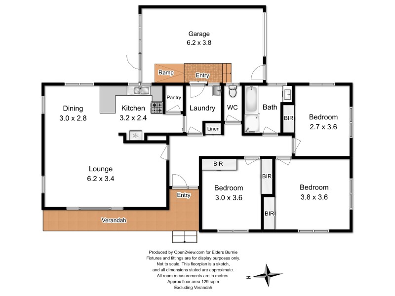 1 Adelong Place, Ulverstone TAS 7315 Floorplan