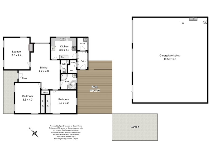 3 Romaine Street, South Burnie TAS 7320 Floorplan