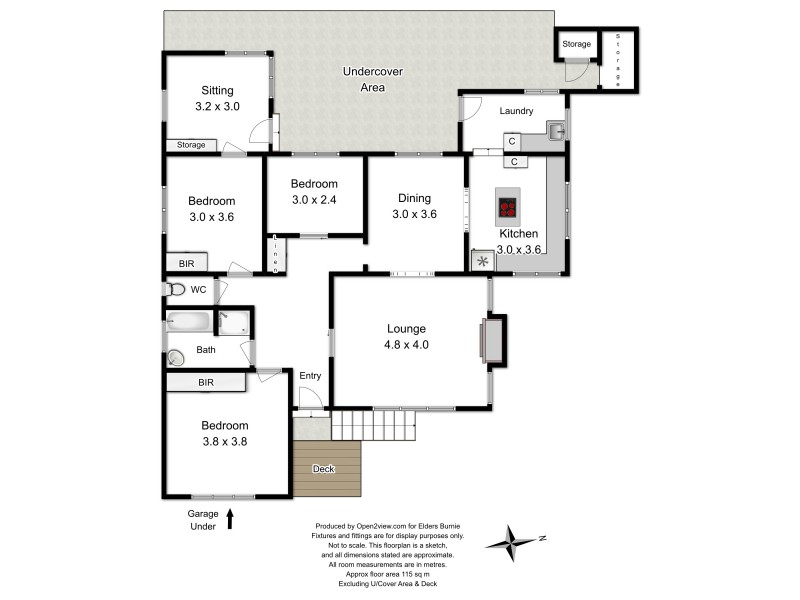 38 Cunningham Street, South Burnie TAS 7320 Floorplan