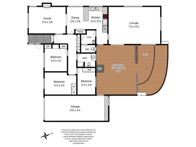 3 Curraghmore Avenue, Park Grove TAS 7320 Floorplan