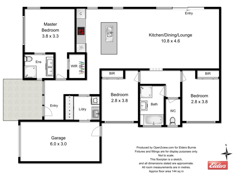 5/34 Overall Street, Sulphur Creek TAS 7316 Floorplan