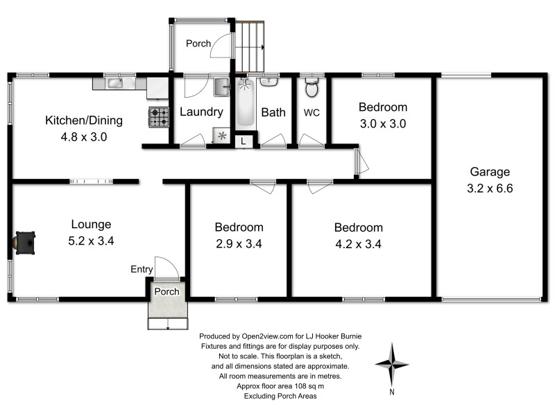 10 Little Quiggin Street, Waratah TAS 7321 Floorplan