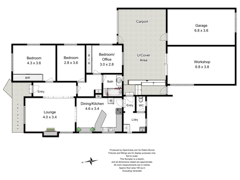 14 Whitford Street, Upper Burnie TAS 7320 Floorplan