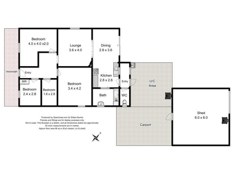 20 Propsting Street, Rosebery TAS 7470 Floorplan