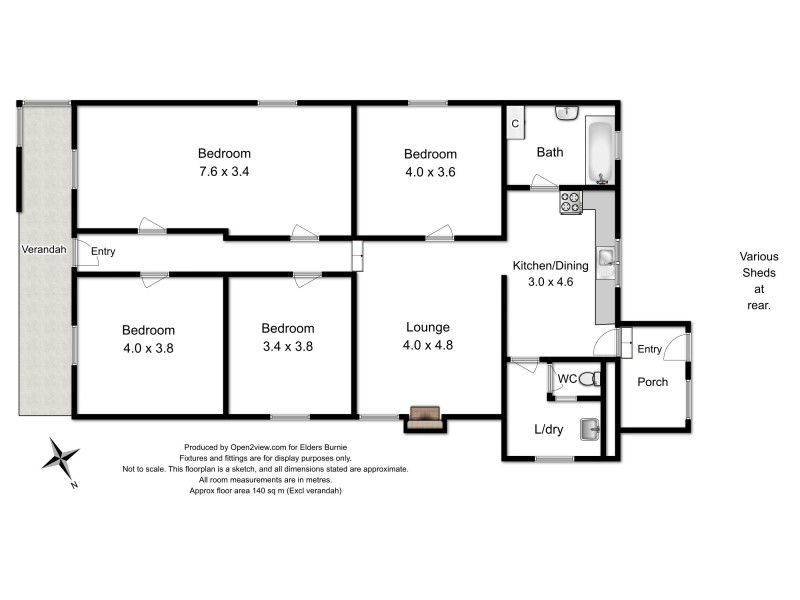 56 McNamara Street, Queenstown TAS 7467 Floorplan