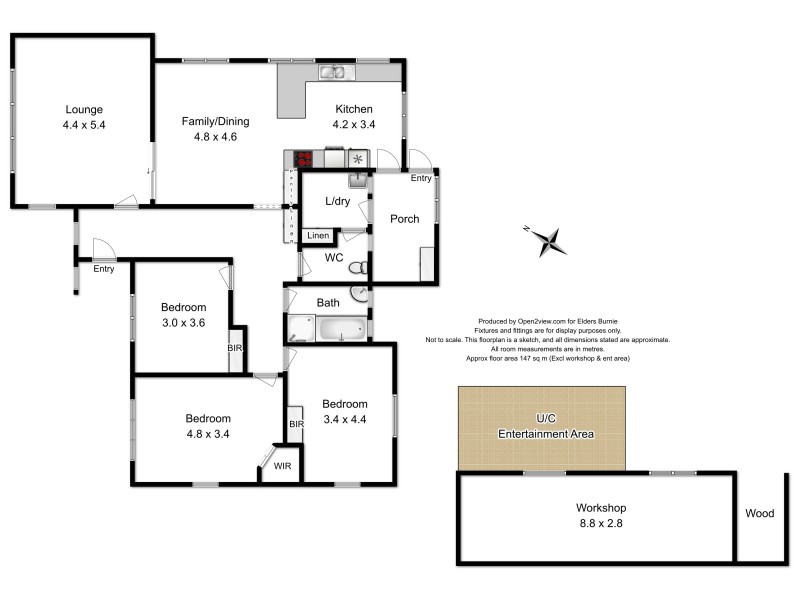 7 Deacon Street, Upper Burnie TAS 7320 Floorplan