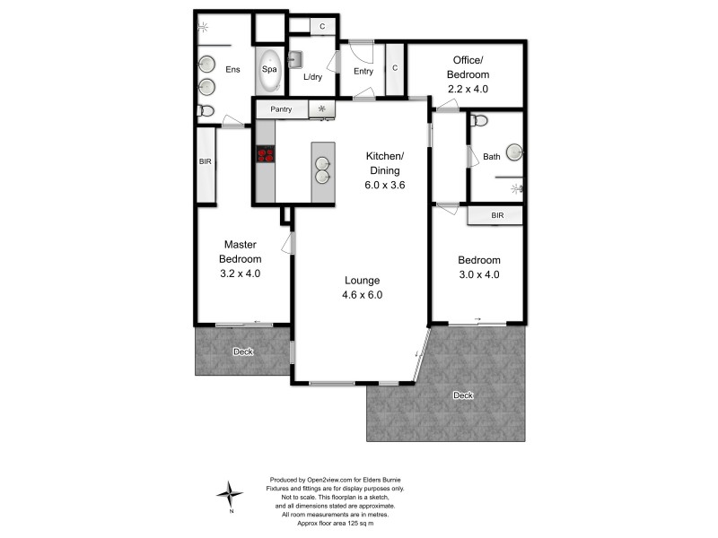 8/5 North Terrace, Burnie TAS 7320 Floorplan