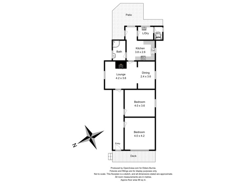 45 McNamara Street, Queenstown TAS 7467 Floorplan