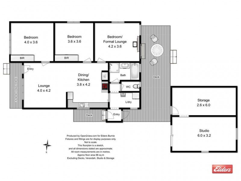 102 Mooreville Road, Shorewell Park TAS 7320 Floorplan