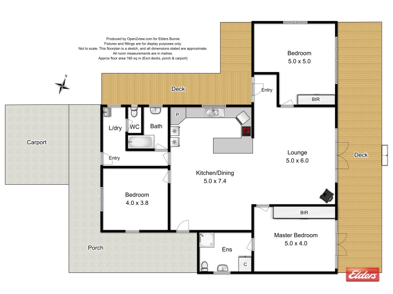 8 Pecks Road, Flowerdale TAS 7325 Floorplan