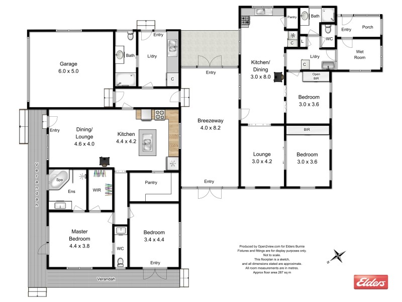 1033 Upper Natone Road, Upper Natone TAS 7321 Floorplan