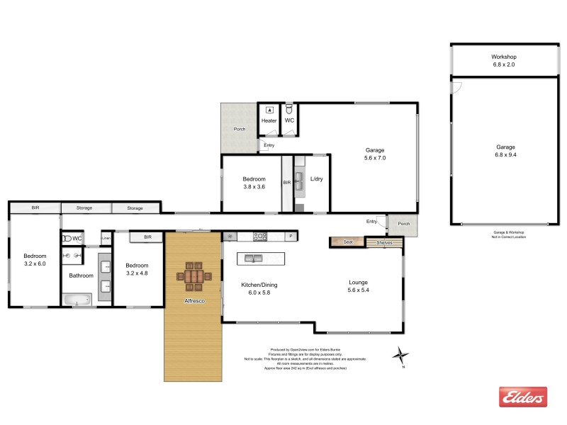 43 Leatherwood Drive, Penguin TAS 7316 Floorplan