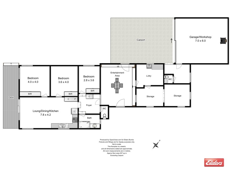 17 Propsting Street, Rosebery TAS 7470 Floorplan