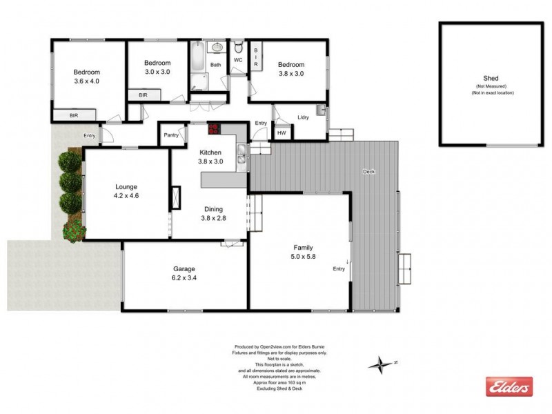 7 Malonga Drive, Shorewell Park TAS 7320 Floorplan