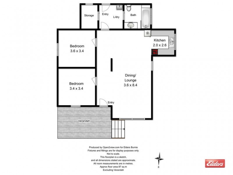 44 Cutten Street, Queenstown TAS 7467 Floorplan