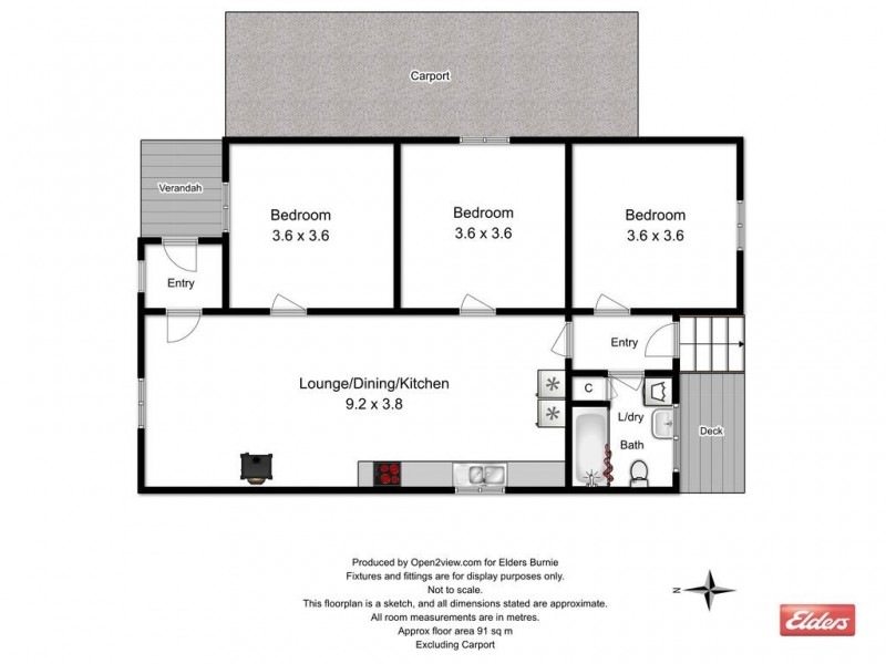 22 Lovett Street, Queenstown TAS 7467 Floorplan
