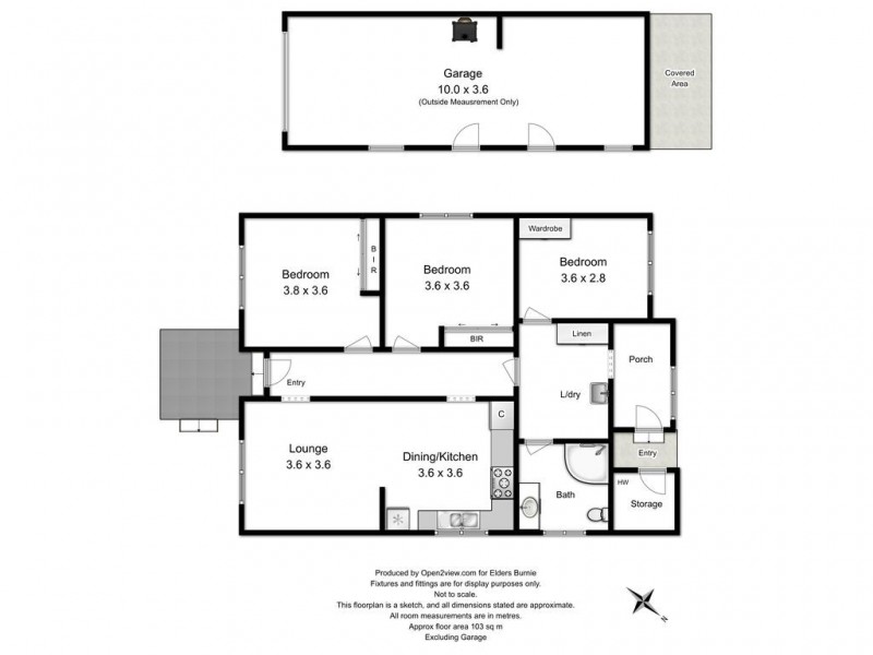 2 Romaine Street, South Burnie TAS 7320 Floorplan