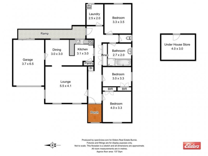 3 Damian Avenue, Downlands TAS 7320 Floorplan