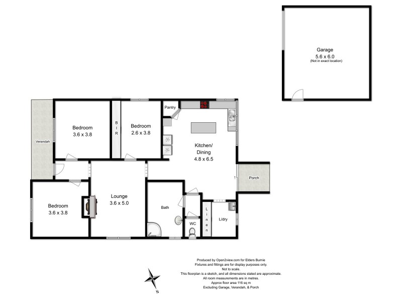 8 Lambert Street, Queenstown TAS 7467 Floorplan