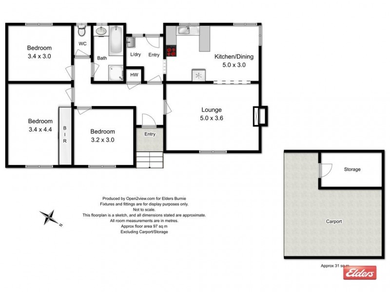 23 Flinders Drive, Somerset TAS 7322 Floorplan