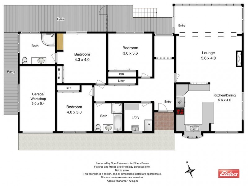 14 Tolunah Street, Parklands TAS 7320 Floorplan