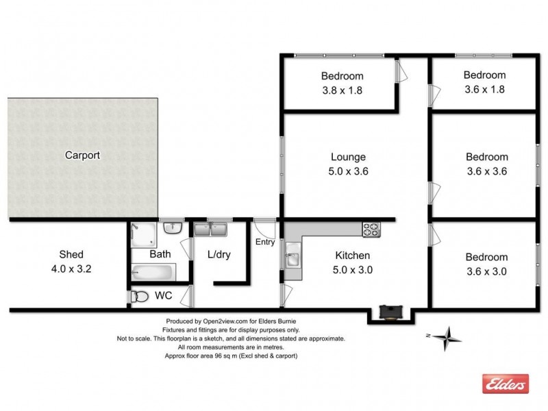 16 Jenico Street, Queenstown TAS 7467 Floorplan