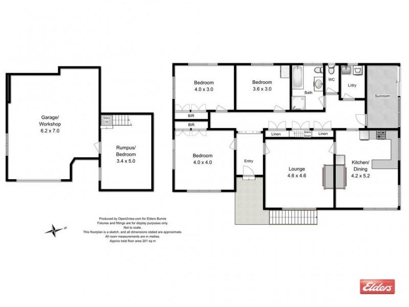 34 Bathurst Street, Upper Burnie TAS 7320 Floorplan