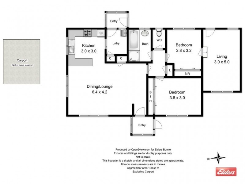 6/200a Mount Street, Upper Burnie TAS 7320 Floorplan