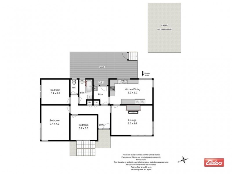 1 Ogden Street, Acton TAS 7320 Floorplan