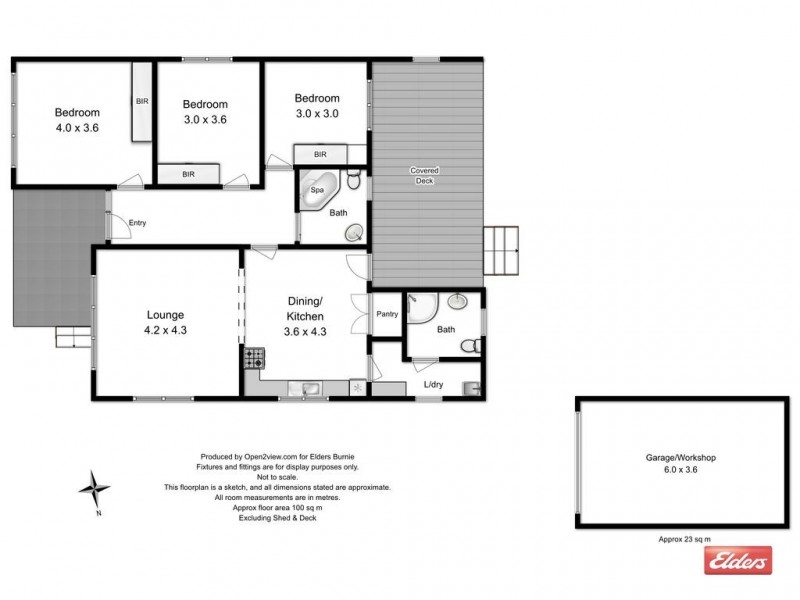 41 George Street, Somerset TAS 7322 Floorplan