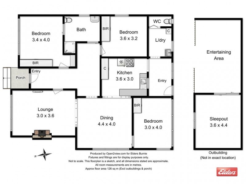 55 Bass Highway, Parklands TAS 7320 Floorplan
