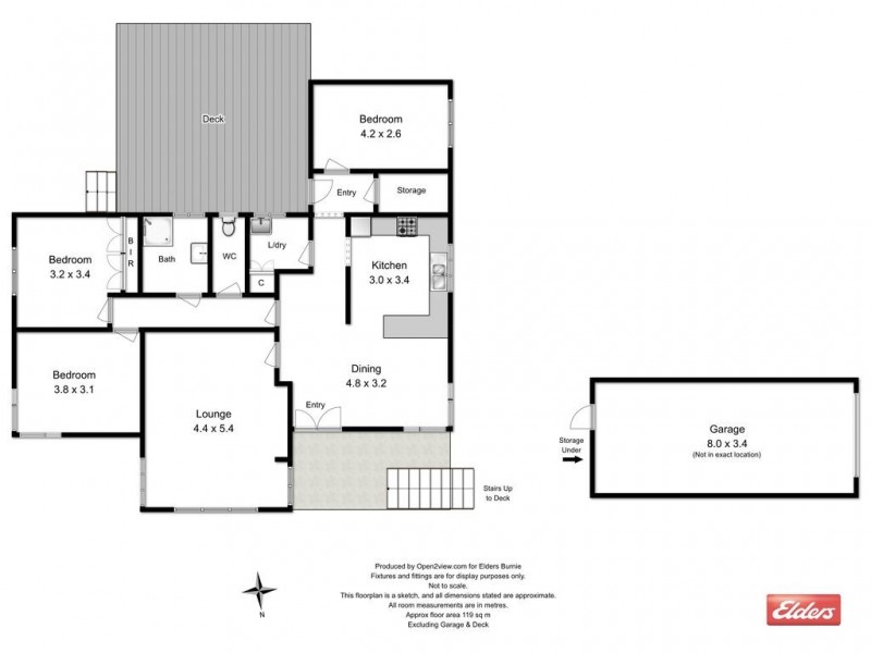 35 Studholme Street, South Burnie TAS 7320 Floorplan