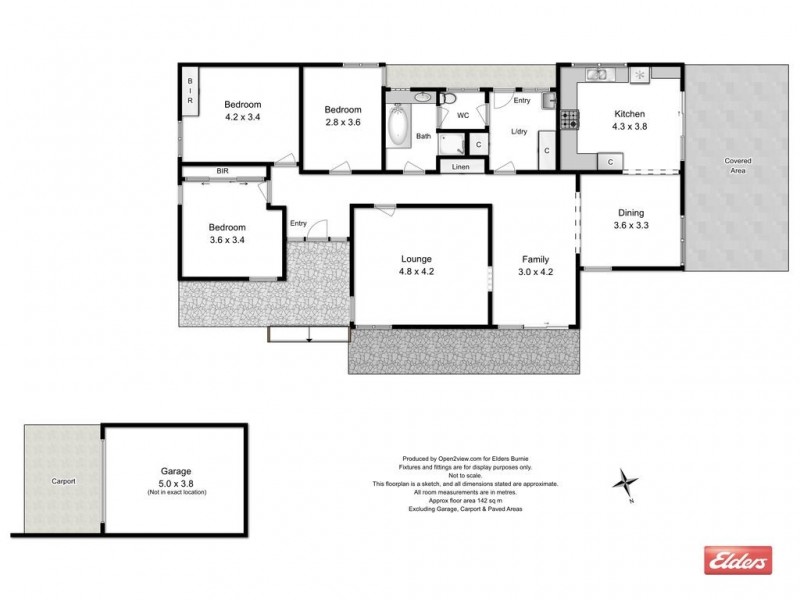 60 Curraghmore Avenue, Park Grove TAS 7320 Floorplan