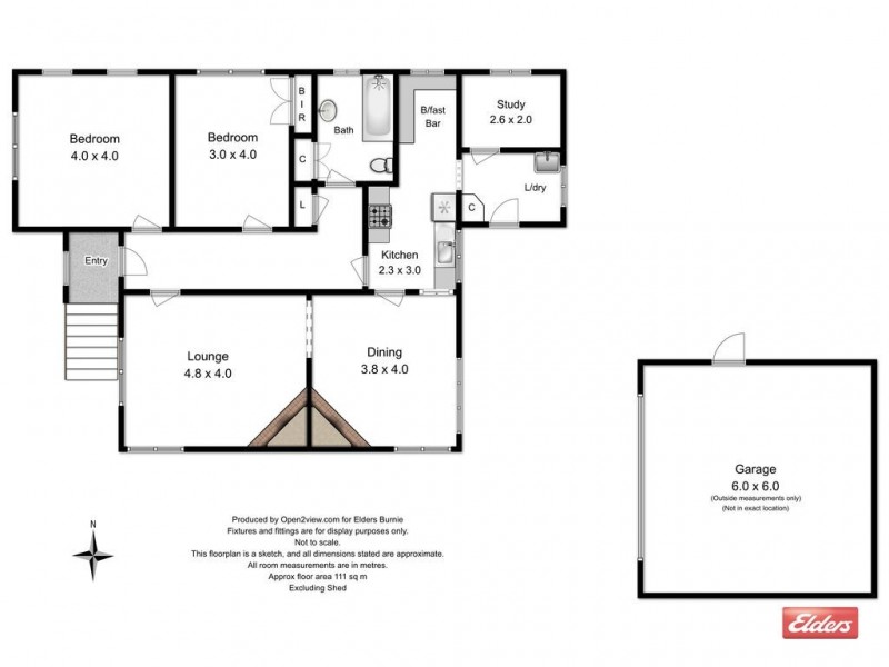 70 Bird Street, Montello TAS 7320 Floorplan