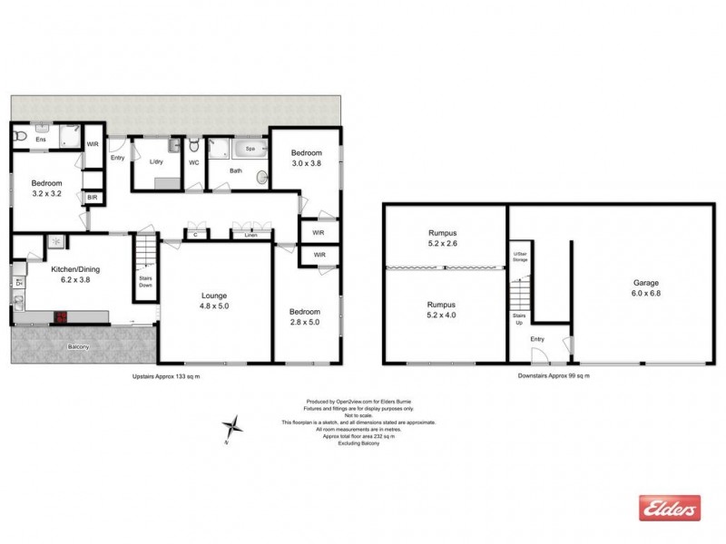 97 Grandview Avenue, Park Grove TAS 7320 Floorplan
