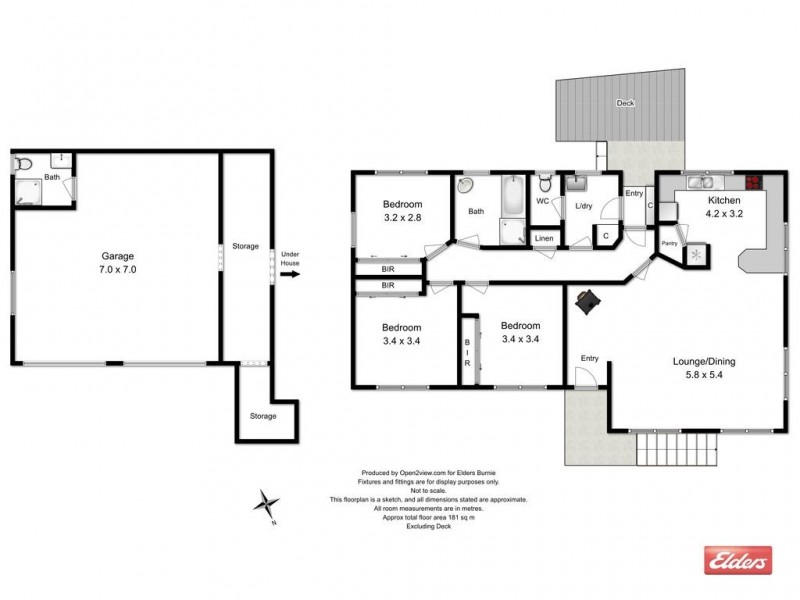 3 Fairway Drive, Penguin TAS 7316 Floorplan
