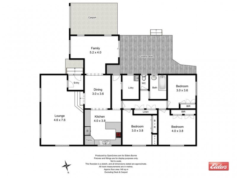 32 Sassafras Crescent, Romaine TAS 7320 Floorplan