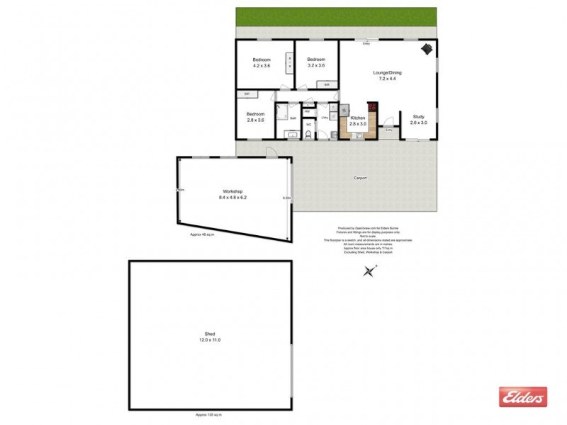 16 Beech Drive, Rosebery TAS 7470 Floorplan