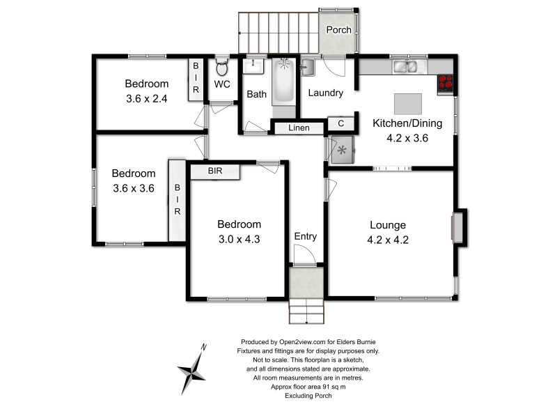 48 Ogden Street, Acton TAS 7320 Floorplan