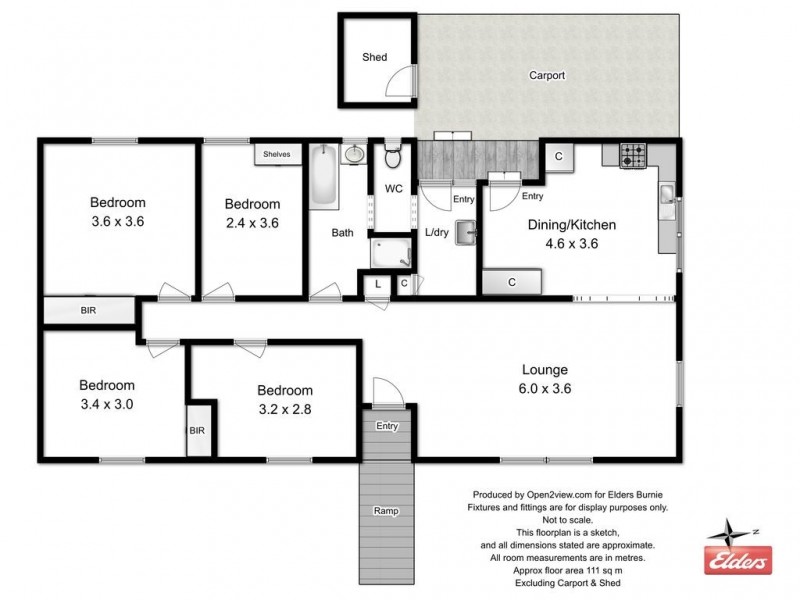 48 Baillieu Street, Rosebery TAS 7470 Floorplan